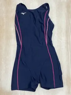 Mizuno ワンピース水着 120cm ネイビー　ピンク