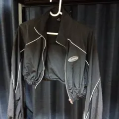 SHEIN クロップドジャケット XS ブラック