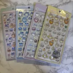 数量限定！【4枚セット】ちいかわボンボンドロップシール　第一弾