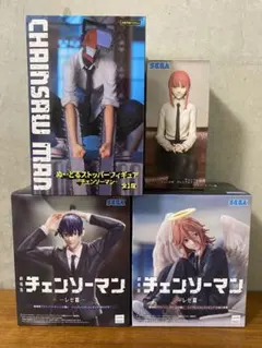 新品未開封　4点セット　チェンソーマン　プライズ　フィギュア　まとめ売り
