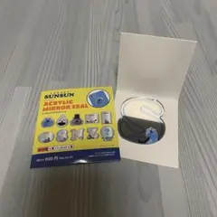 パペットスンスン アクリルミラーシール スンスン