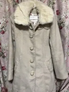リズリサ　フェイクファー付き　ロングコートのサムネイル