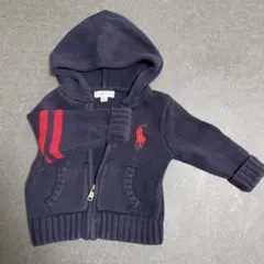 Ralph Lauren ベビー パーカー ネイビー 5M