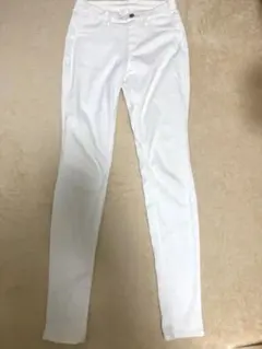UNIQLO スキニーパンツ ホワイト 36