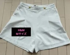H&M ホワイト ショートパンツ Mサイズ