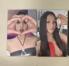 BLACKPINK ジス　popupトレカセット