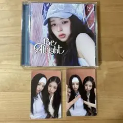 IVE Be Alright CD トレカ2枚セット　レイ　盤のサムネイル