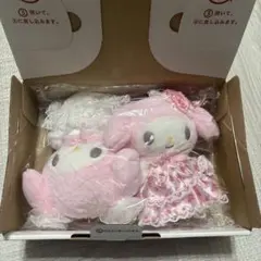 マイメロ　レディマイメロディ　マスコット　バースデー　ピンク　ホワイト