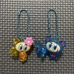 エンジェルブルー とうめいマスコット ナカムラくん ハナちゃん