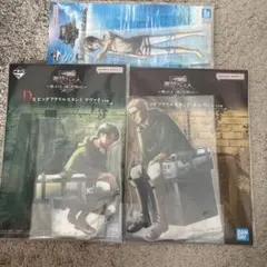 進撃の巨人 一番くじ エレン リヴァイ エルヴィン ビッグアクリルスタンド