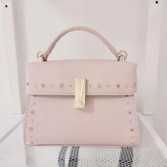 セルフォード【リュタン】ビジュースタッズポシェット Mサイズ ピンク