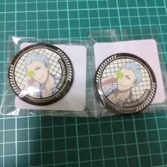 葛之葉雨彦　缶バッジ　セット