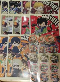 ハイキュー　クリアファイル&ステッカー