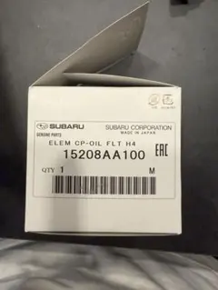 オイルフィルター SUBARU 純正 15208AA100のサムネイル