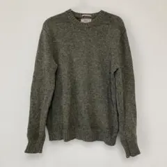 肘当て付き　ウール　セーター　ニット　jcrew
