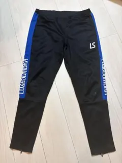 フィット感のあるジャージ ブラック/ブルー