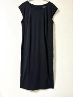 美品　ノースリーブ ワンピース ブラック