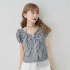 Clau blouse / miel - メルカリ