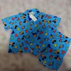 rela ディズニー　ミッキー　ミニー ドナルド　半袖　セットアップ　120