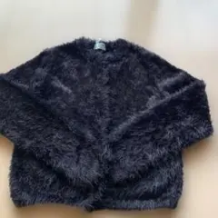 値下げしました！黒起毛カーディガン