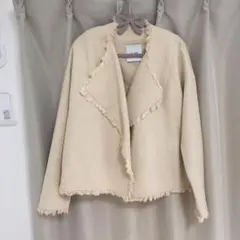 CLANE クラネ　オーバーフリンジジャケットのサムネイル