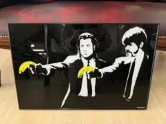 バンクシー アートパネル ガラス絵 絵画 絵 壁掛け ポスター