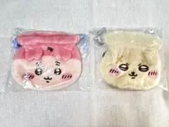 ちいかわ　おかお巾着　ラッコ　古本屋