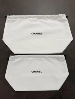 【新品未使用】CHANEL シャネル 巾着 ポーチ 2枚セットのサムネイル