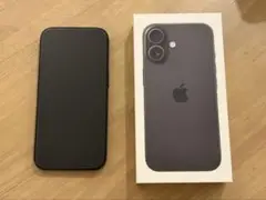 【超美品】iPhone 16 128GB ブラック　SIMフリー