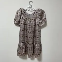 【jillstuart】　ロングワンピース　ワンピース　フリル