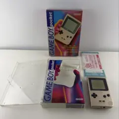 ジャンク DS lite 本体 ゲームボーイポケット ピンク 本体 箱 説明書