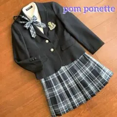 セール★pom ponetteポンポネットSスーツ＋ブラウス 卒業入学面接