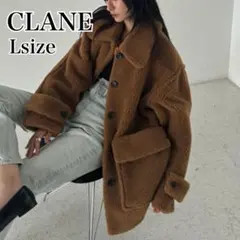 CLANE クラネ　RIDGE POCKET BOA OVER COAT