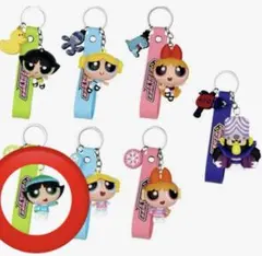 パワーパフガールズ　キーチェーン　バターカップ