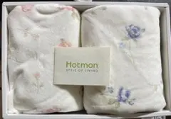 Hotman フェイスタオル 2枚セット 花柄のサムネイル
