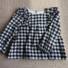 babygap ギンガムチェック　ブラウス　チュニック
