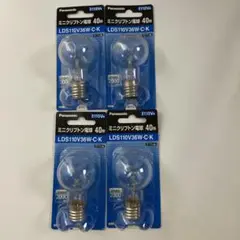 Panasonic 白熱電球 36W 4個セット
