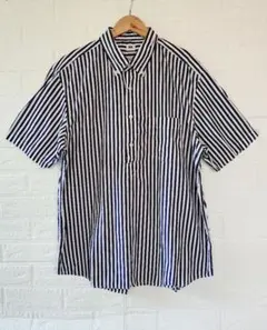 ユニクロエクストラファインコットンブロードプルオーバー半袖シャツ　サイズL