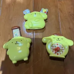 専用商品です！ポムポムプリン ベレー帽定規、時計型メモスタンド、フォークスタンド