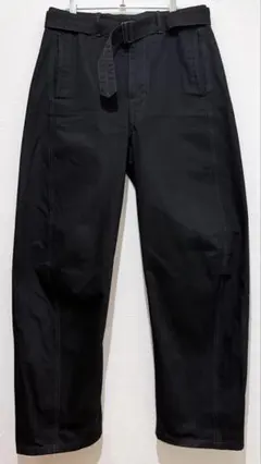 25SS LEMAIRE TWISTED BELTED PANTS 黒 Mのサムネイル