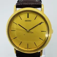 ✨SEIKO✨セイコー✨クォーツ✨7N01-6B20✨ゴールド文字盤✨腕時計✨