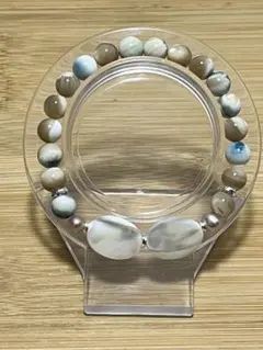 24.商品入れ替えセール‼️シェルと夜光貝のブレスレット