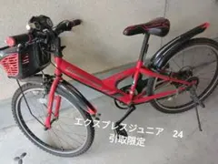 BRIDGESTONE 子供用自転車 レッド　引取限定のサムネイル