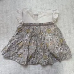 petit main 花柄 トップス 80サイズ