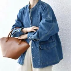 SHIPS シップス デニムジャケット ONE SIZE ブルー - メルカリ