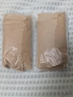 ベージュ ストッキング 新品未使用2個セット Мサイズ１個ずつ持ち運び可能