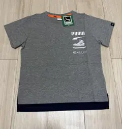 PUMA グレー Tシャツ 半袖 スニーカーグラフィック130新品