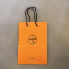 エルメス HERMES ショッパー ショップ袋 縦長 小さめ