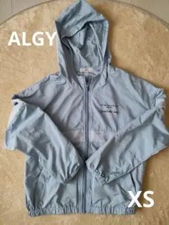 ALGY アルジー フード付きライトブルーブルゾン XS