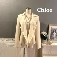 【Chloe/クロエ】近年モデル テーラードジャケットコート 36/S ウール s-musee_360925603